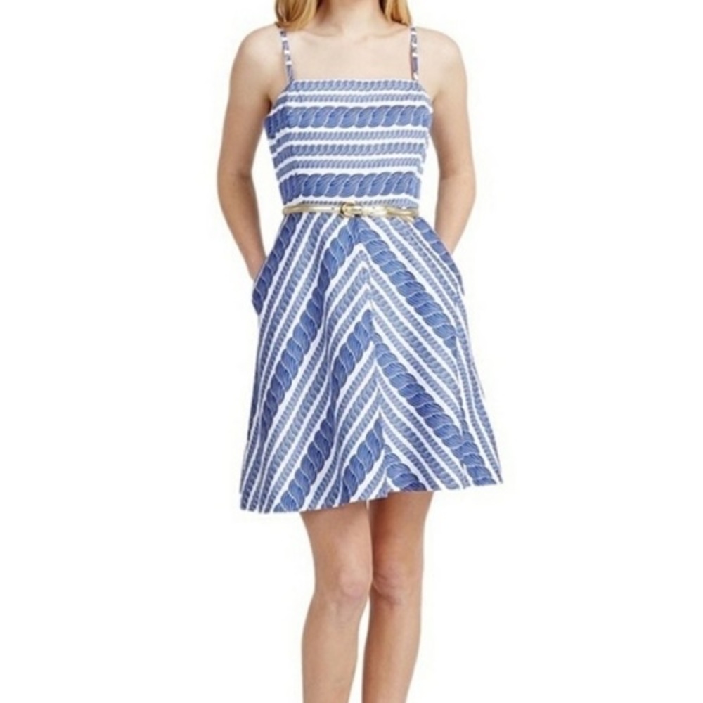 Vineyard Vines rope print dress